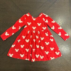 Disney x Hanna Andersson Mickey Mouse Skater Dress, 2T/85cm